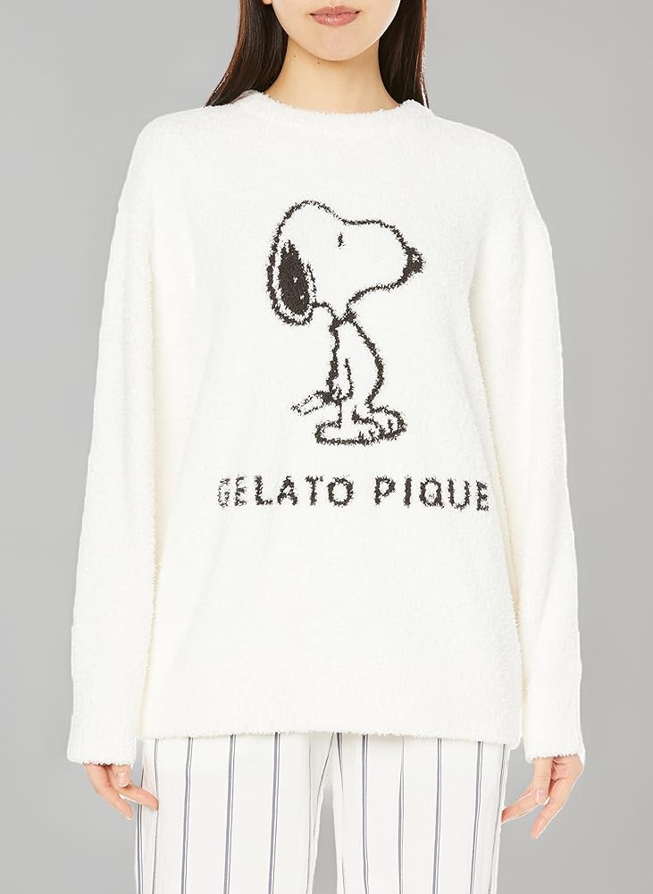 Amazon | [ジェラート ピケ] SNOOPY パウダーモチーフJQDプル